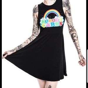 Killstar Nobody Cares dress